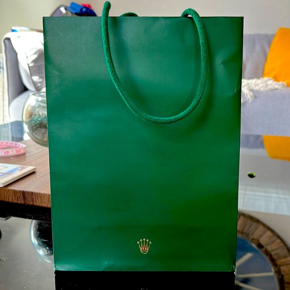 Rolex shopping bag